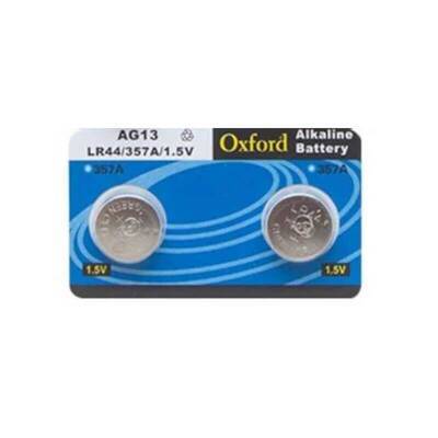 Oxford AG13 LR44 SR1154 Alkaline Düğme Pil - 2 Adet - 1