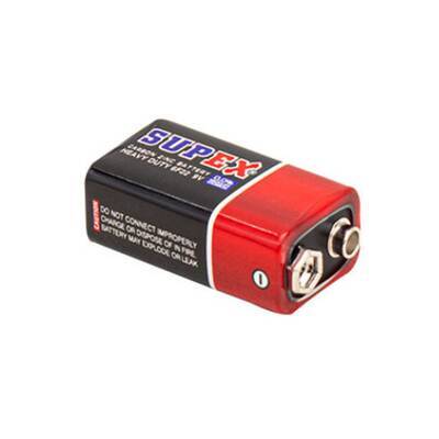 Supex 6F22 9V Pil - Supex