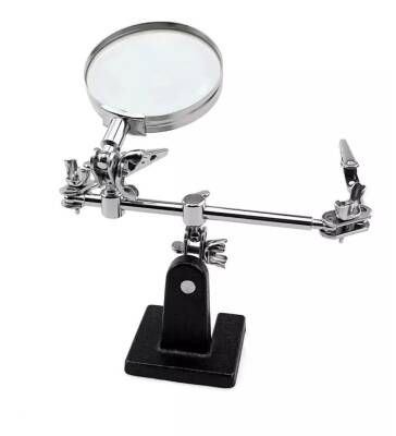 Üçüncü El Mercekli Tutucu - PCB Kart Tutucu - Maker Fabrika