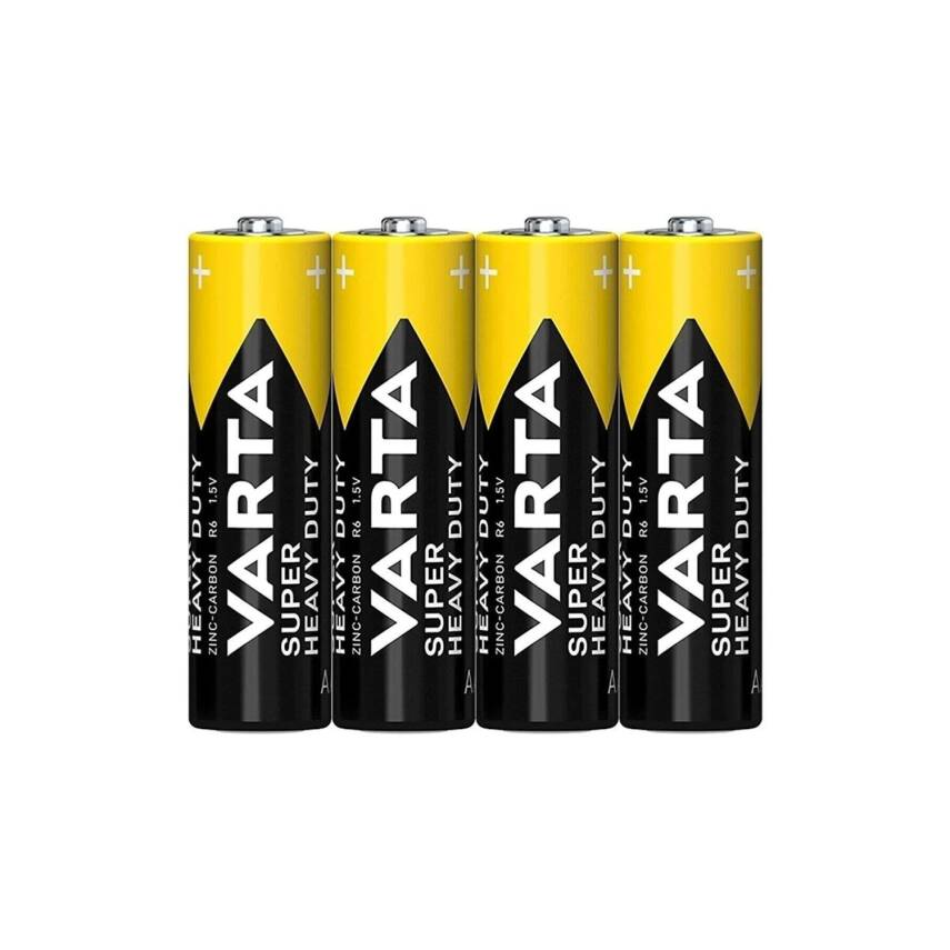 Varta Super Heavy Duty AA Kalem Pil - 4 Adet - 1